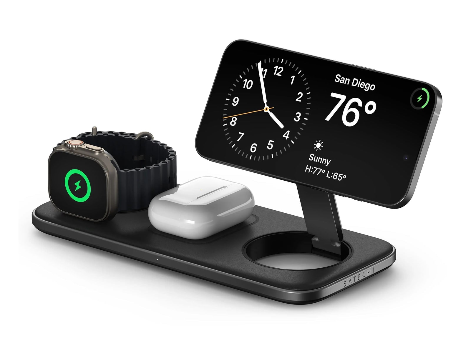 Satechi - Qi2 Trio Wireless Charging Pad Wireless Chargers