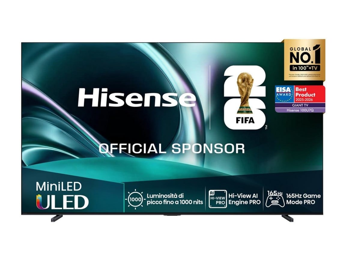 Hisense - Mini LED U7Q 100 inch 4K/8K TVs