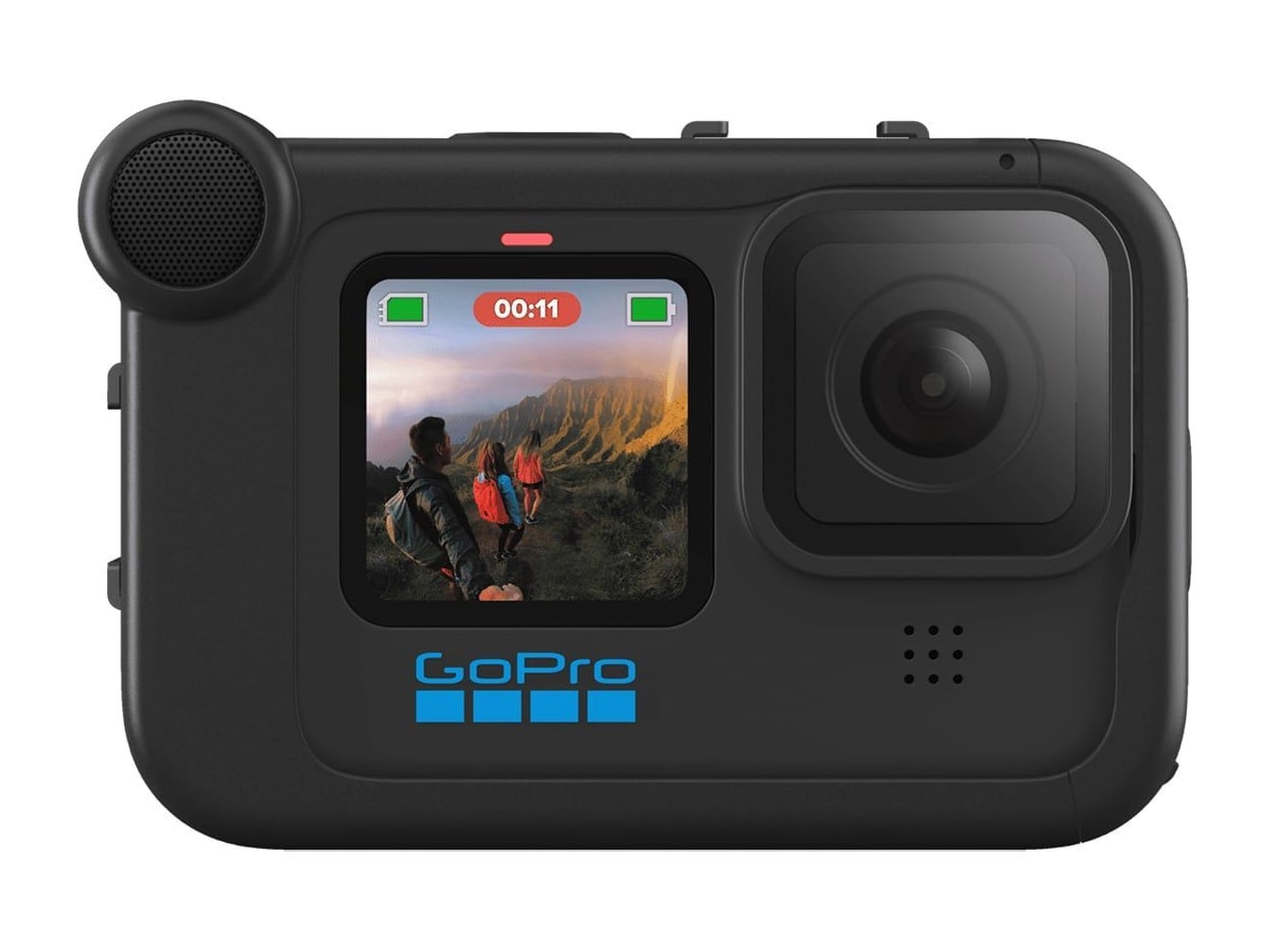 GoPro - Media Mod For HERO Black Cameras Camera Accessories - Black