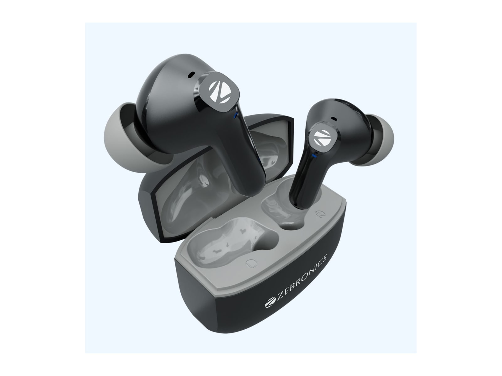 Zebronics - Zeb PODS 141 Pro True Wireless Earbuds - Black