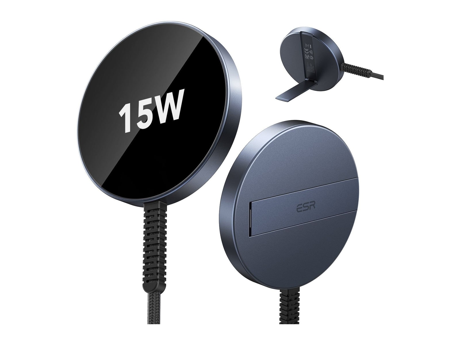 ESR - Magnetic Charging Pad (15W, Kickstand) Wireless Chargers