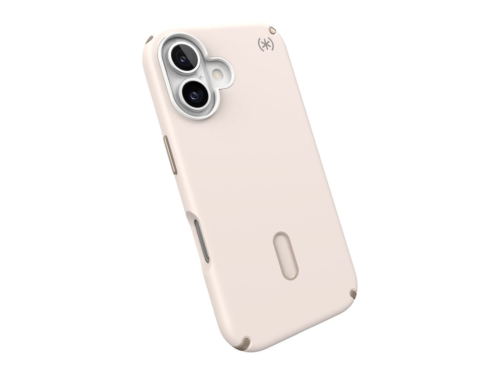 Speck - Presidio2 Pro MagSafe with ClickLock - iPhone 16 - Bleached Bone/Heirloom Gold