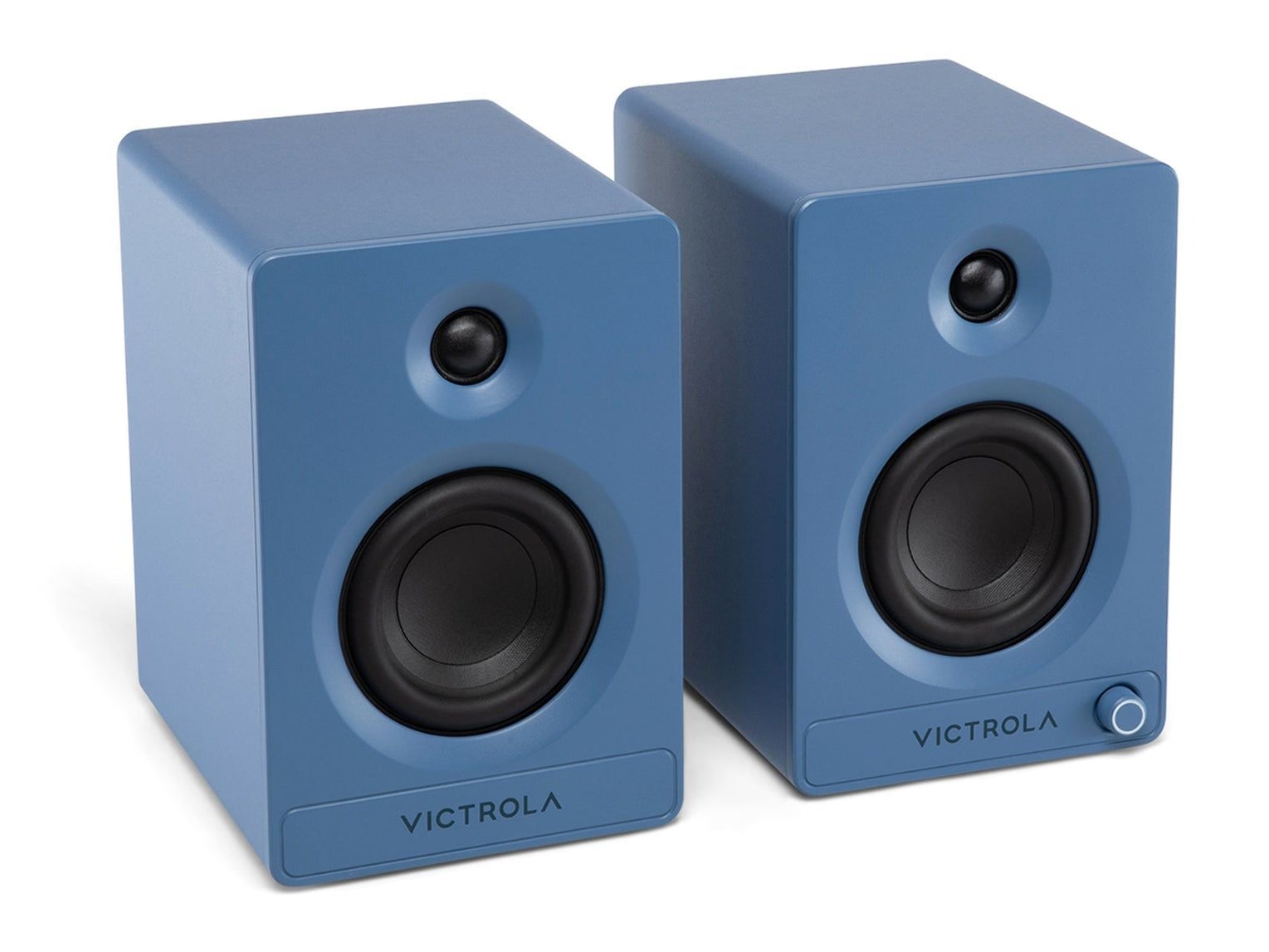 Victrola - Tempo Bluetooth Speakers - Matte Blue