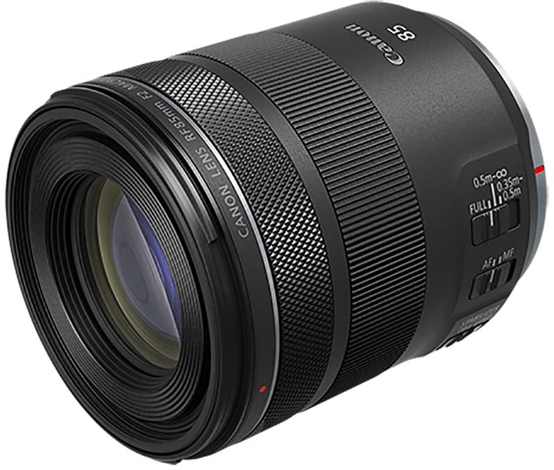 Canon - RF85mm F2 Macro IS STM Camera Lenses - Black