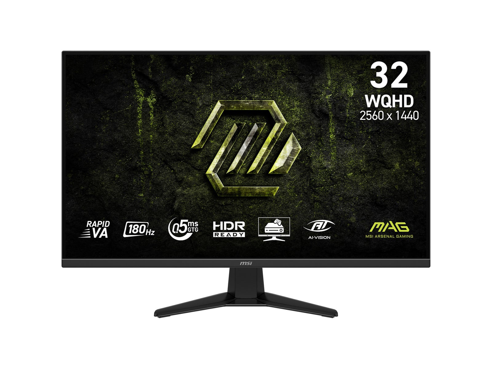 MSI - 31.5" MAG 325QF E18V WQHD 180Hz Gaming Monitors