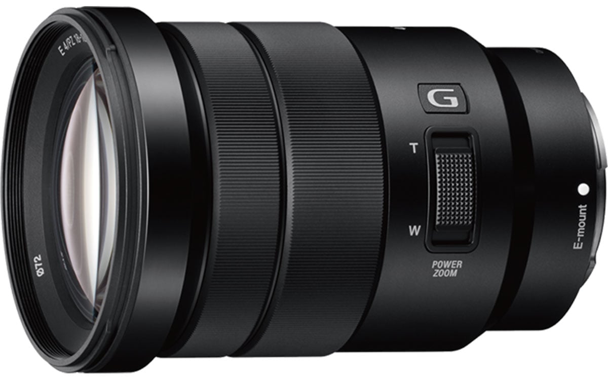 Sony - E PZ 18-105mm F4 G OSS Camera Lenses - Black