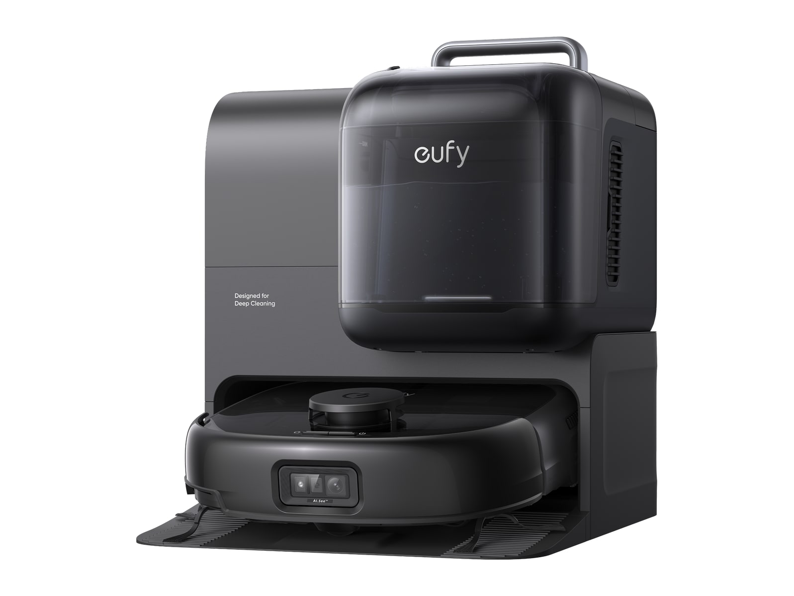 Eufy - Omni E28 Robot Vacuum & Mop with All-in-One Station and Portable Deep Cleaner Vacuum Cleaners