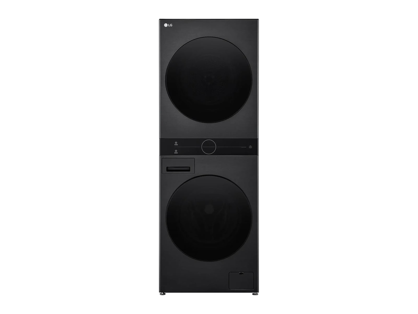 LG - WT1210BBF Washer/Dryer Stack Dryers
