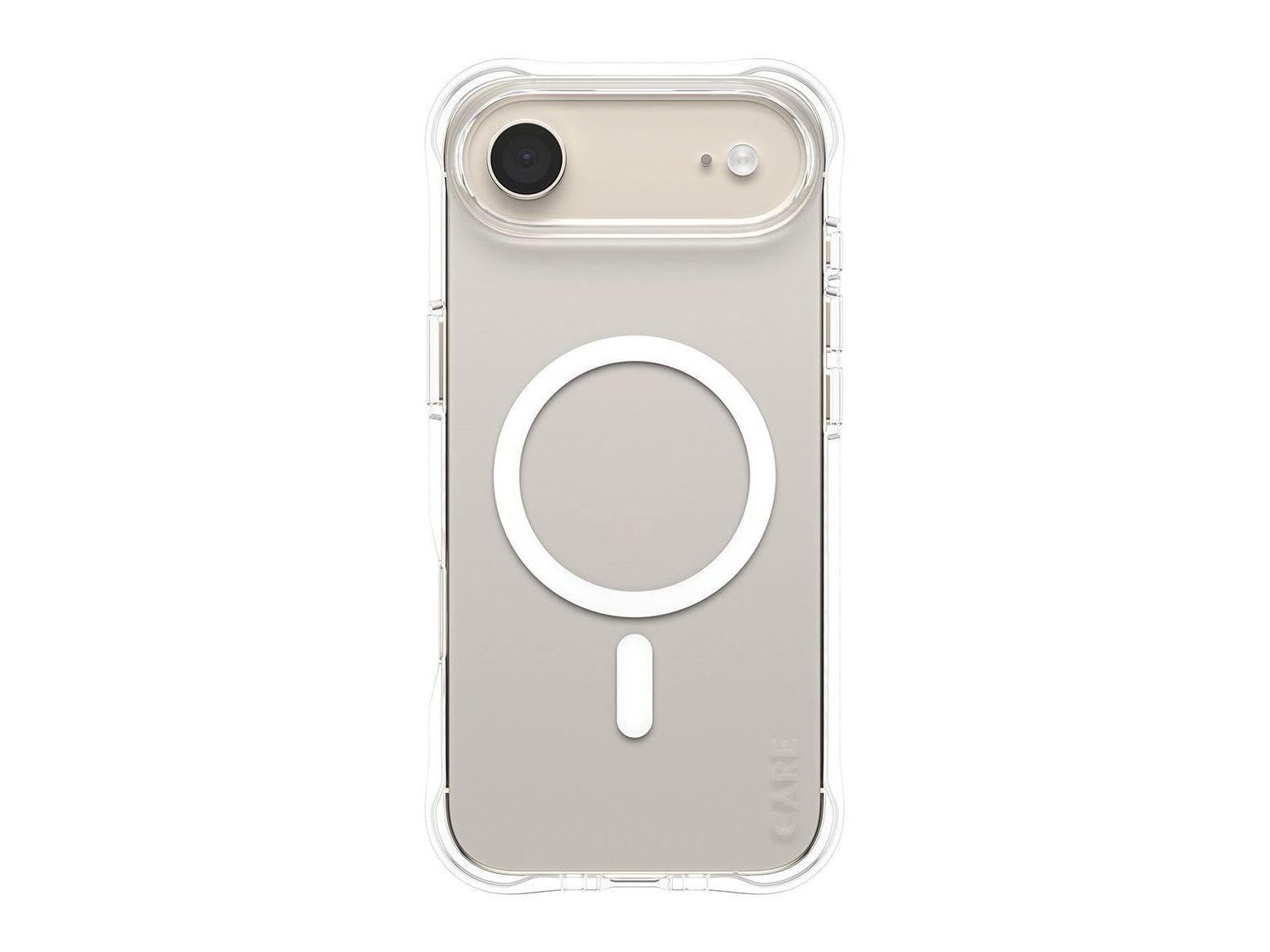 PanzerGlass - CARE Samba Case Transparent w. White MagSafe iPhone Air