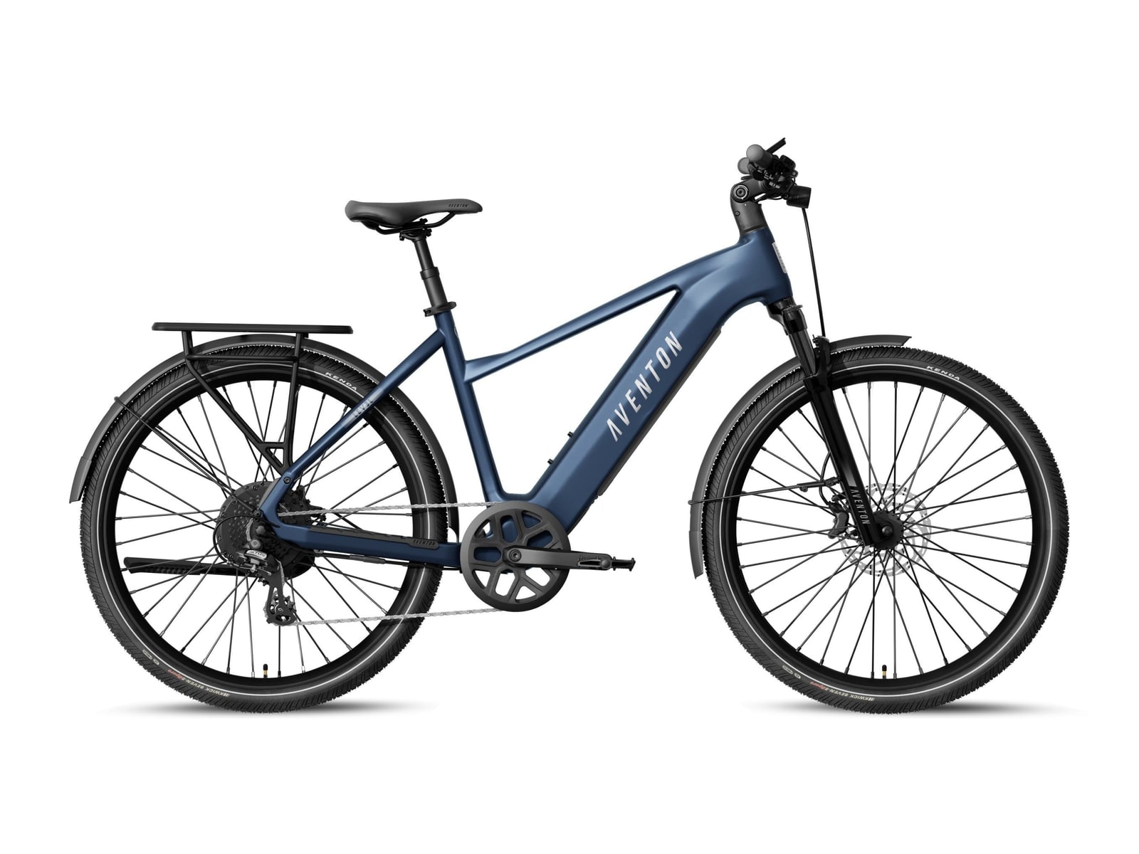 Aventon - Level 4 REC Large Matte Storm Blue Electric Bikes