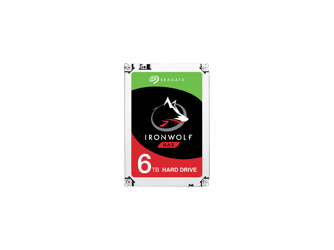 Seagate - IronWolf 7200 RPM 128MB Cache 6TB Storage Drives - SATA 6.0Gb/s
