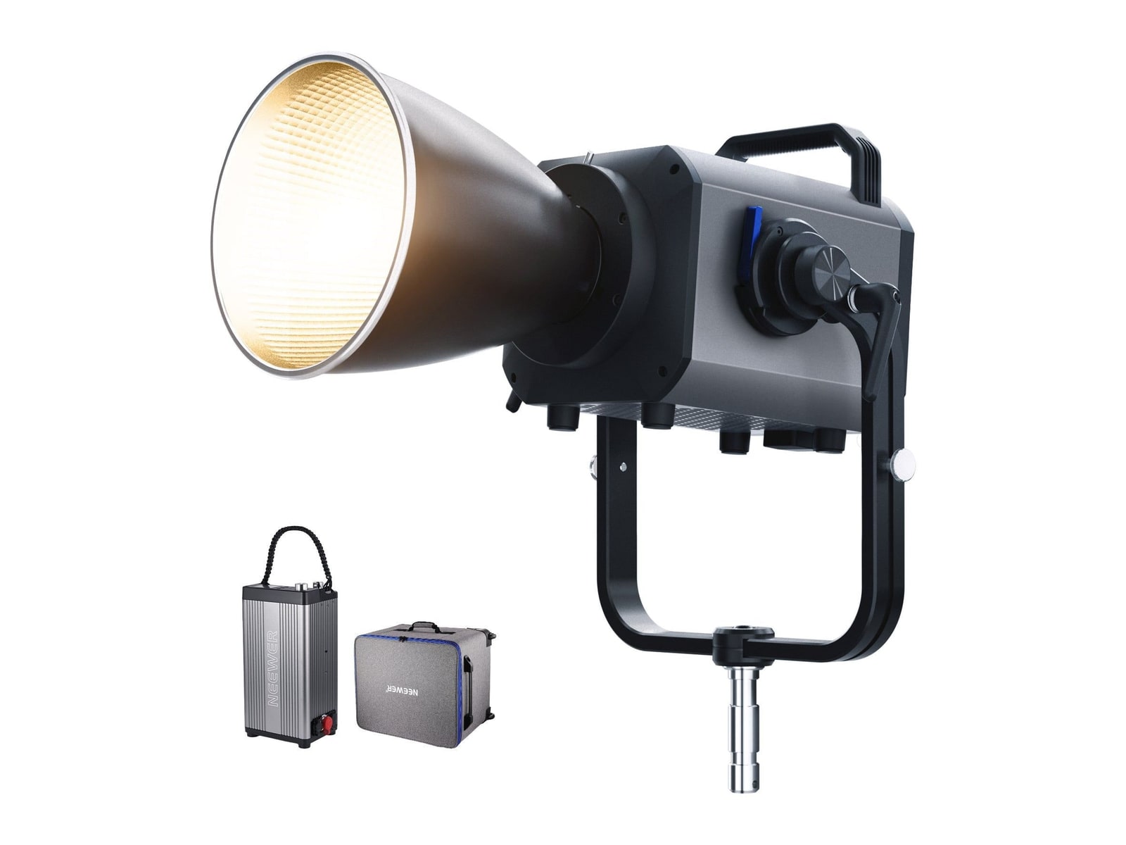 Neewer - AS1200B 1200W Output Bi-Color COB LED Studio Video Light Camera Accessories