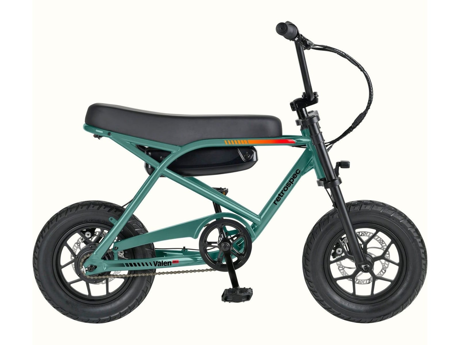 Retrospec - Valen Rev 14-inch Compact Cypress Blue Electric Bikes