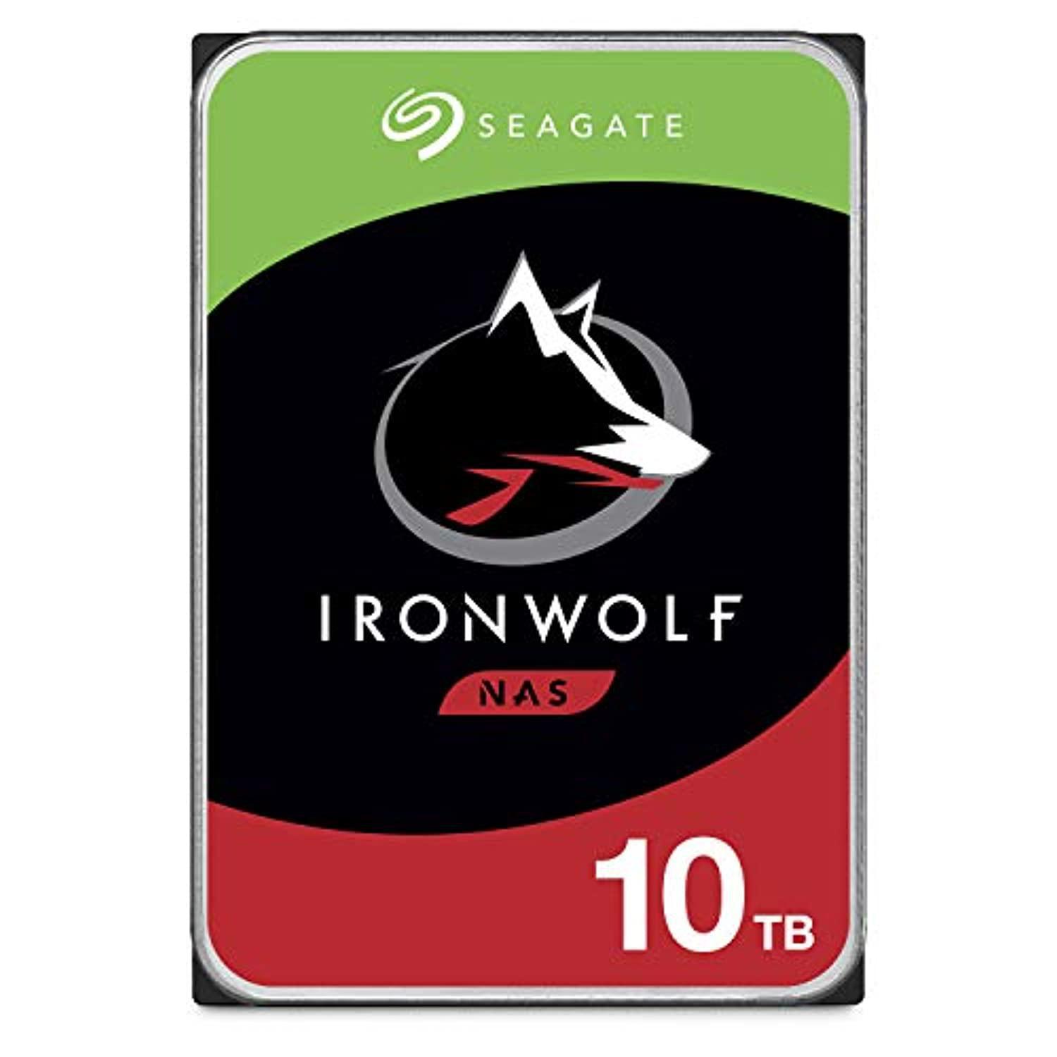 Seagate - IronWolf ST10000VN000 10TB Storage Drives - SATA 6.0Gb/s