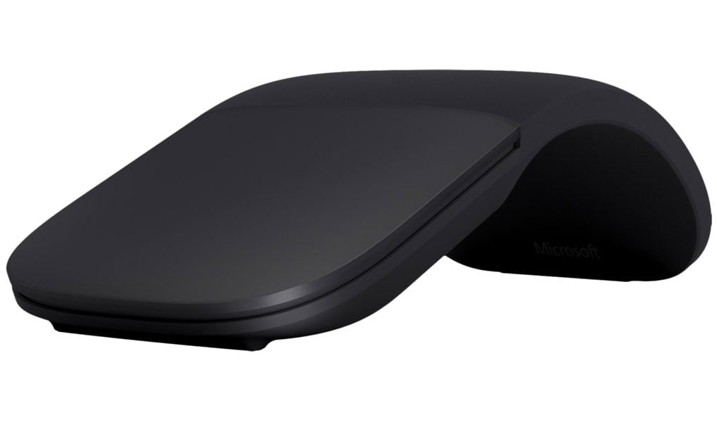 Microsoft - Surface Arc Mouse (CZV-00097) Bluetooth Wireless Mice - Black