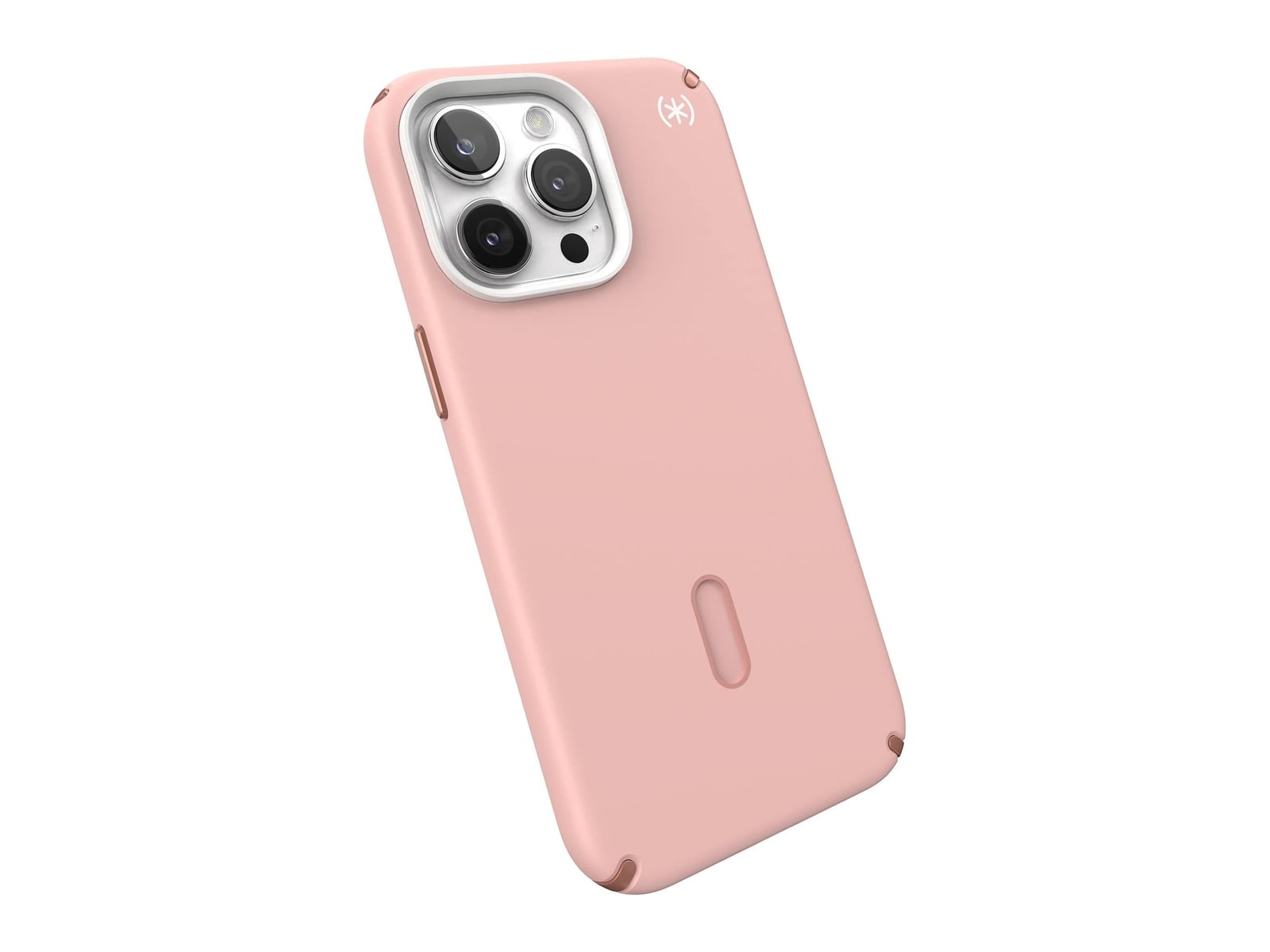 Speck - Presidio2 Pro MagSafe with ClickLock - iPhone 15 Pro Max - Dahlia Pink/Rose Copper
