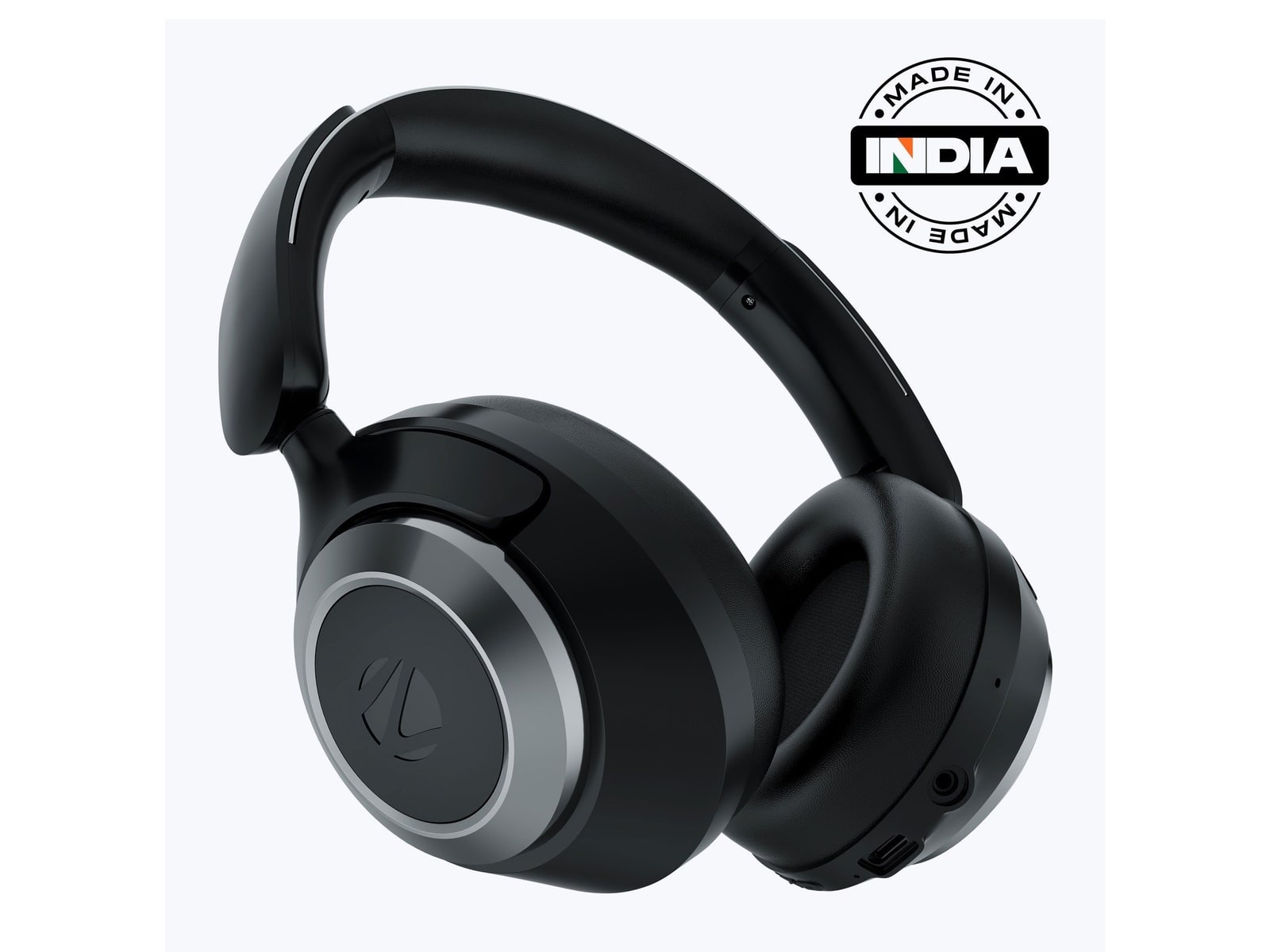 Zebronics - Zeb Duke Pro Over-Ear Headphones - Black