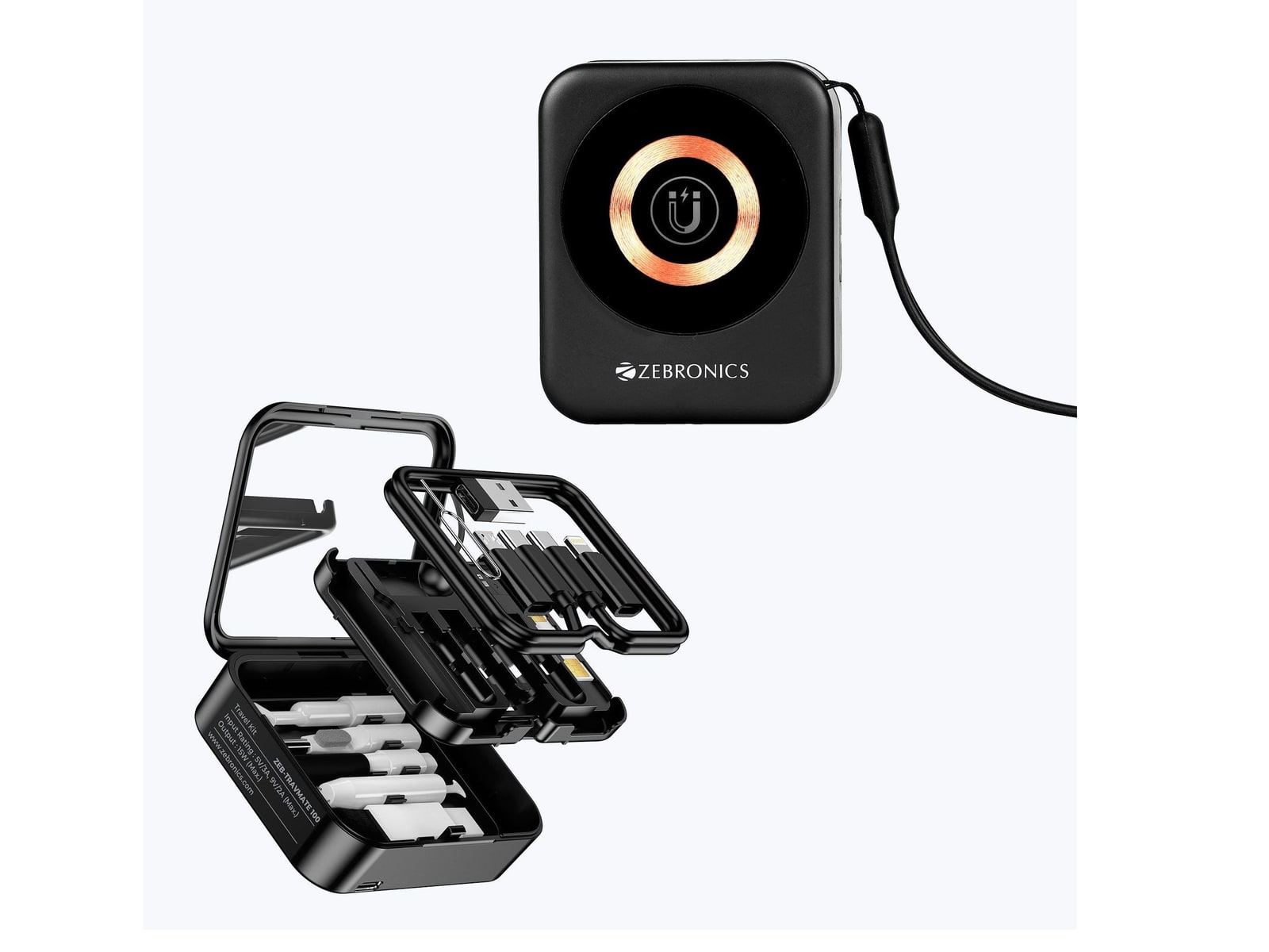 Zebronics - Zeb Travmate 100 Wall Chargers