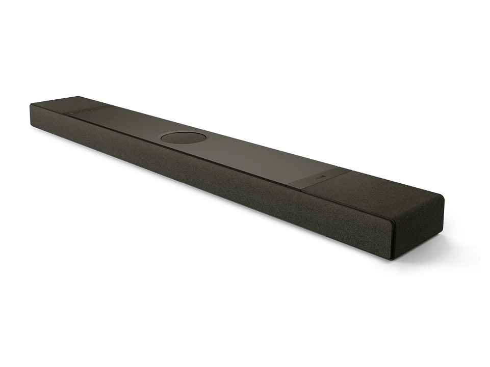 KEF - XIO HDMI eARC, Wi-Fi, Bluetooth 5.3 Soundbars - Slate Black