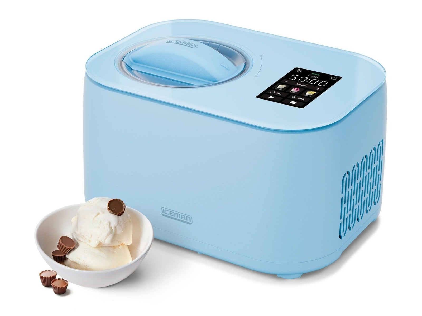 Chefman - Iceman Trio Ice Cream Maker Aqua Ice Cream & Slush Makers