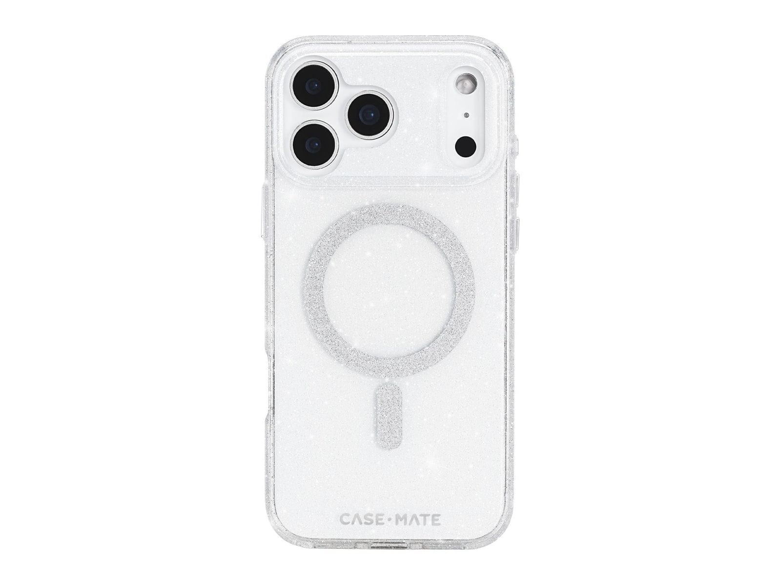 Case-Mate - Sheer Twinkle Silver MagSafe - iPhone 17 Pro Max