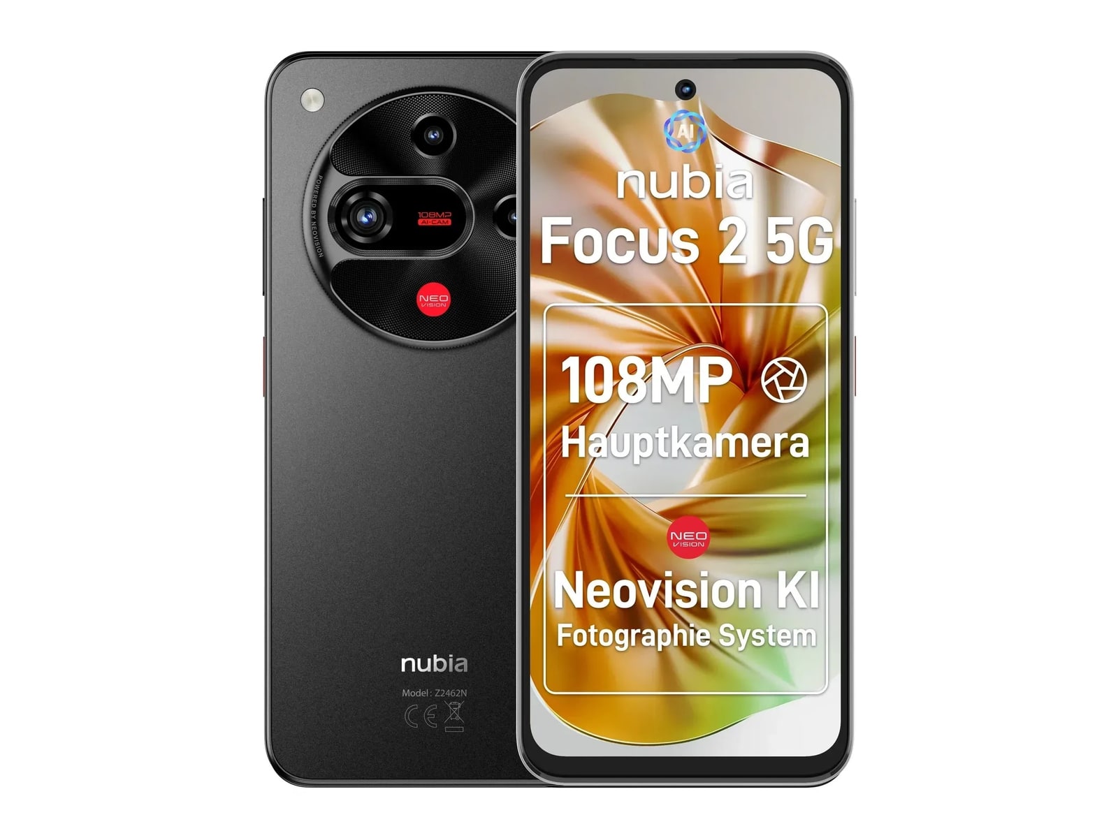 Nubia - Focus 2 5G 256GB - Black