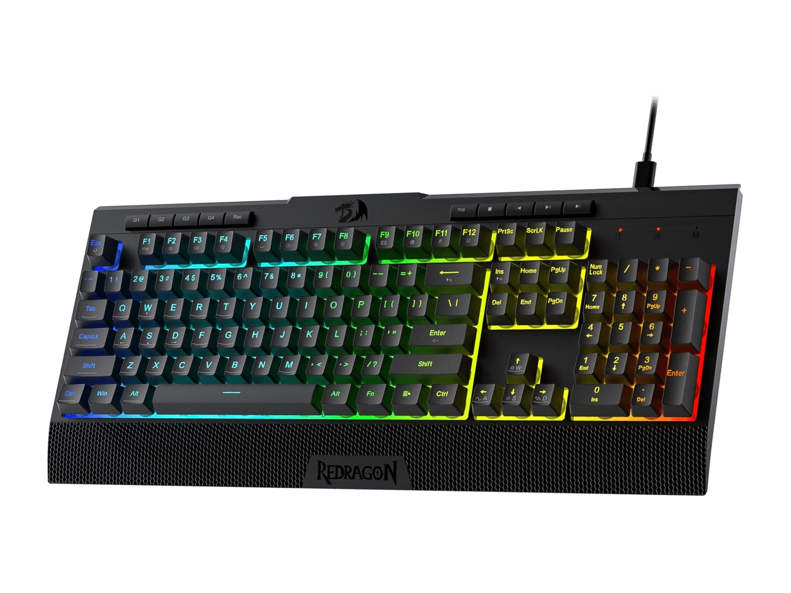 Redragon - SHIVA LITE K525 Membrane Gaming Keyboard - Black
