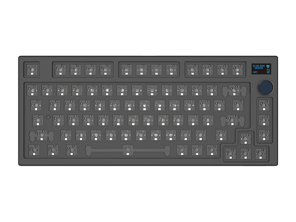Fantech - MAXFIT81 VIBE EDITION BAREBONE Black Solid Case Barebone