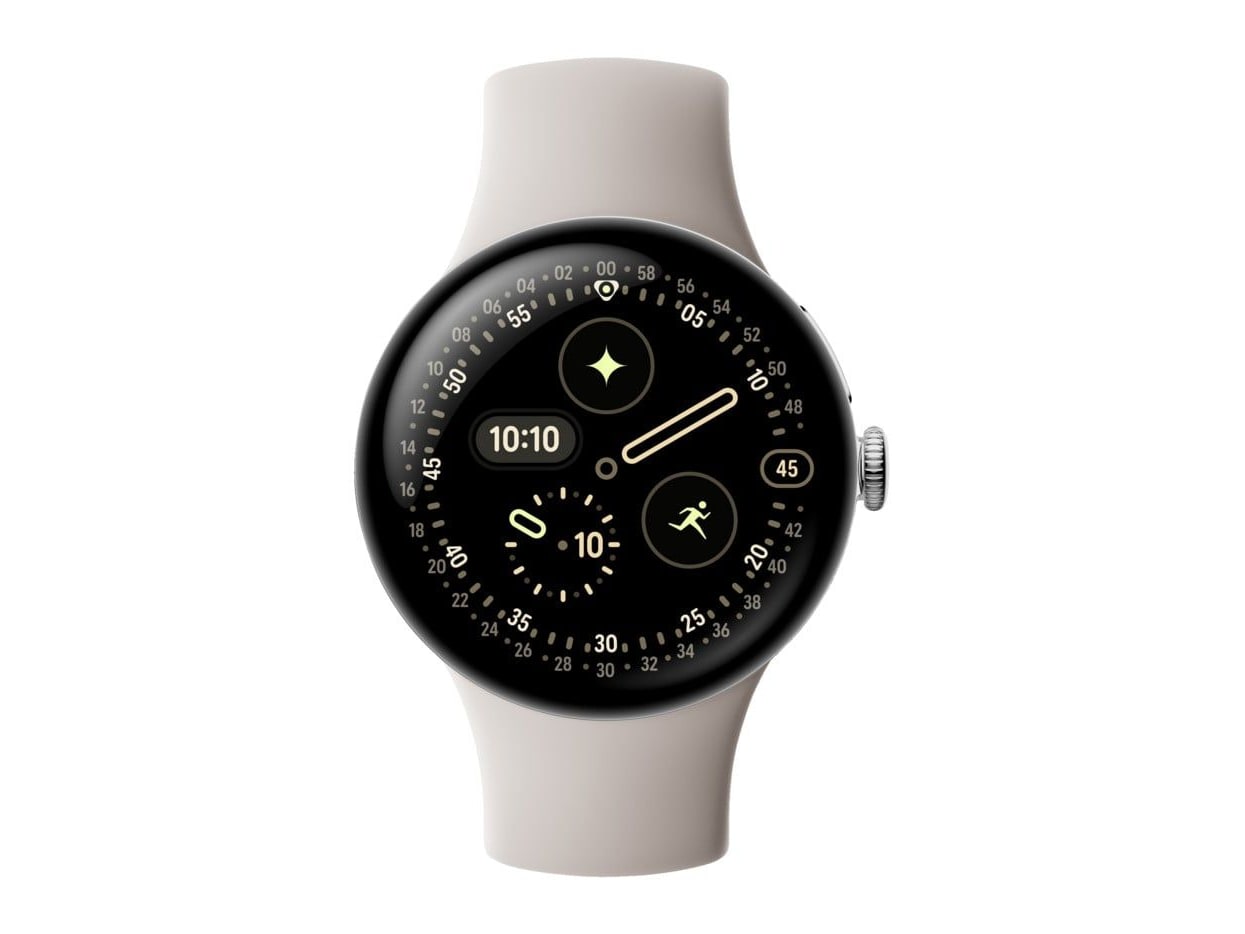 Google - Pixel Watch 4 41mm LTE Smart Watches - Porcelain