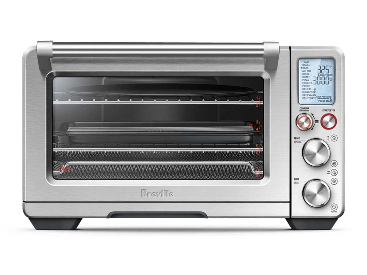 Breville - the Joule Brushed Stainless Steel Smart Oven Air Fryer Pro Toasters & Ovens