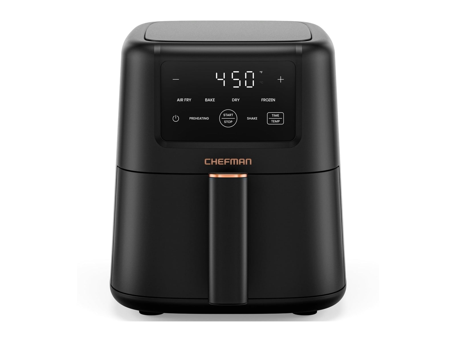 Chefman - TurboFry 3.5-Quart 4-in-1 Air Fryer Black Air Fryers