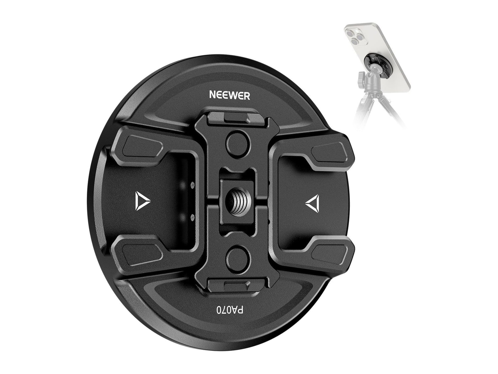 Neewer - PA070 Magnetic Phone Tripod Mount Camera Accessories