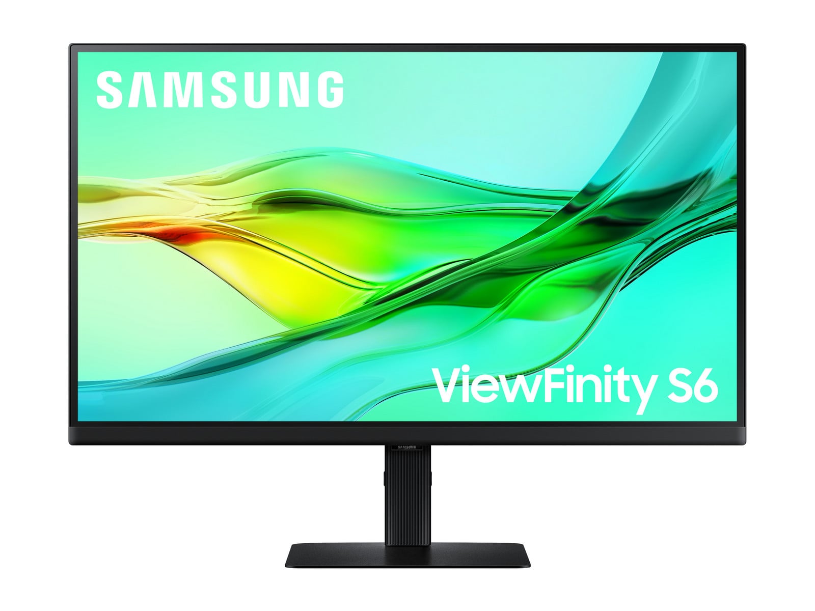 Samsung - 27" ViewFinity S6 S60UD QHD 100Hz Professional Monitors - Black