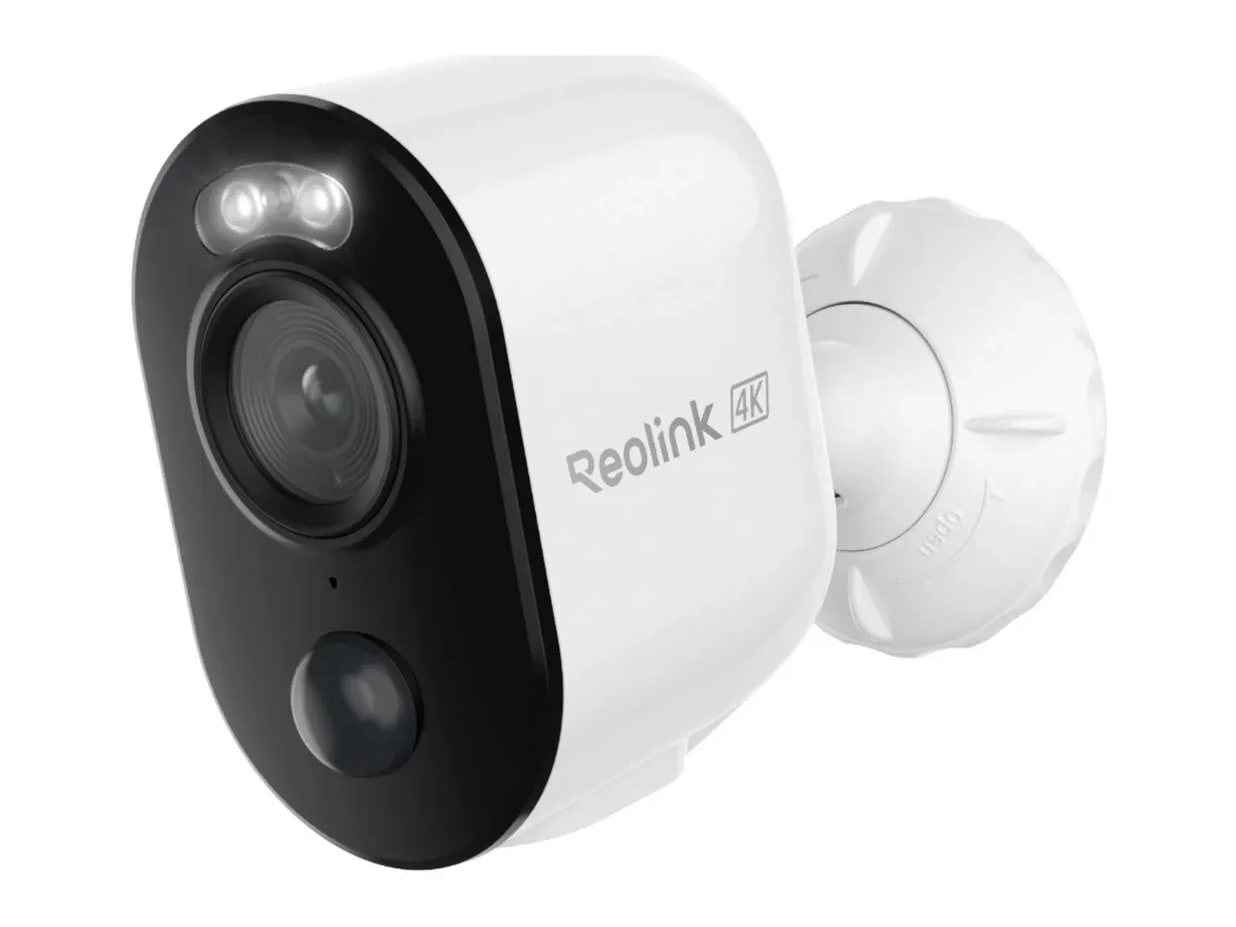 Reolink - Argus Series B350 4K Wi-Fi Battery Camera Security Cameras - White