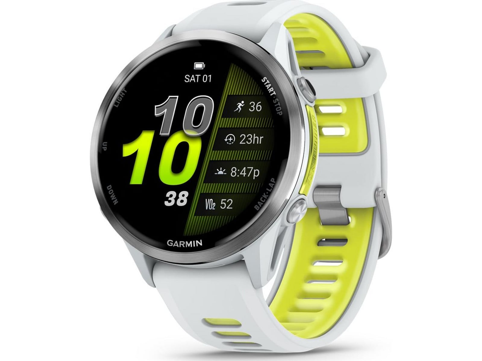 Garmin - Forerunner 970 Titanium Smart Watches - Whitestone
