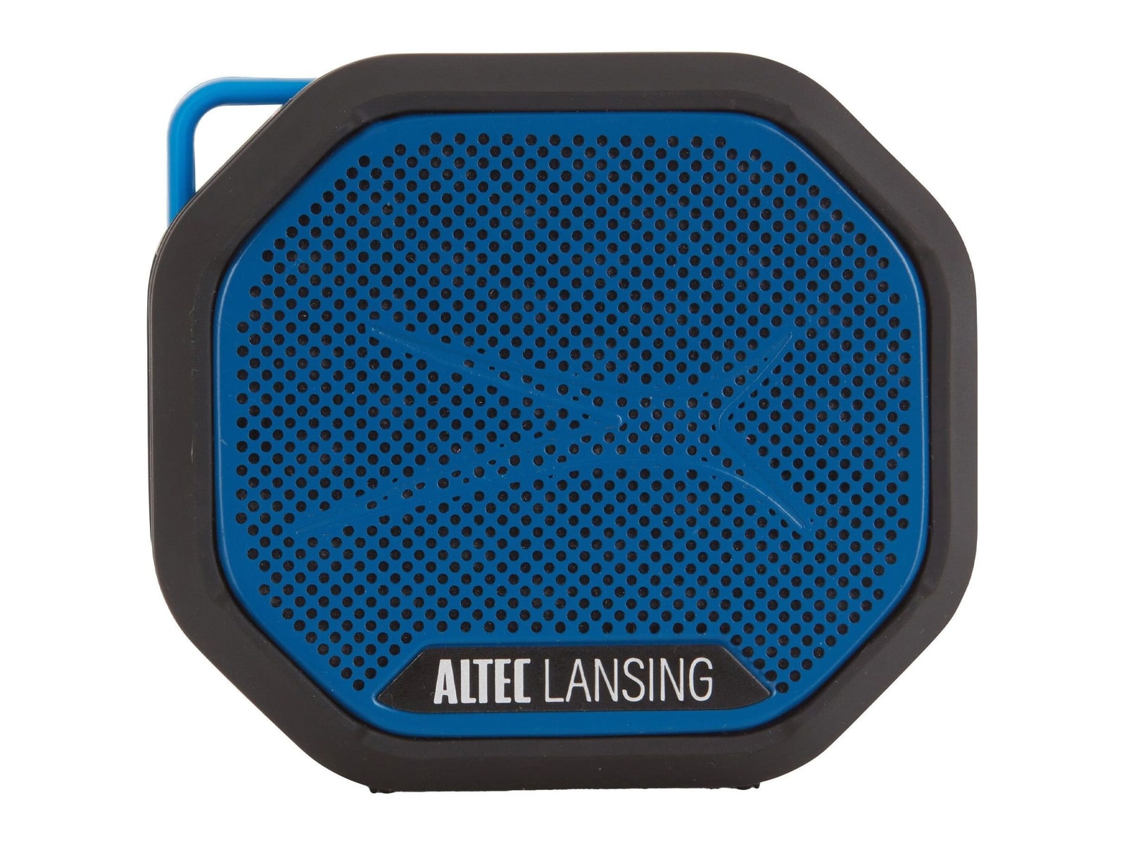 Altec Lansing - HydraTrek Bluetooth Portable Speakers - Black/Royal Blue