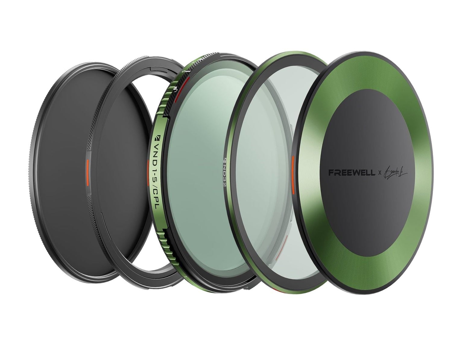Freewell - Brandon Li Variable ND/CPL Basic Kit - 82mm Camera Accessories