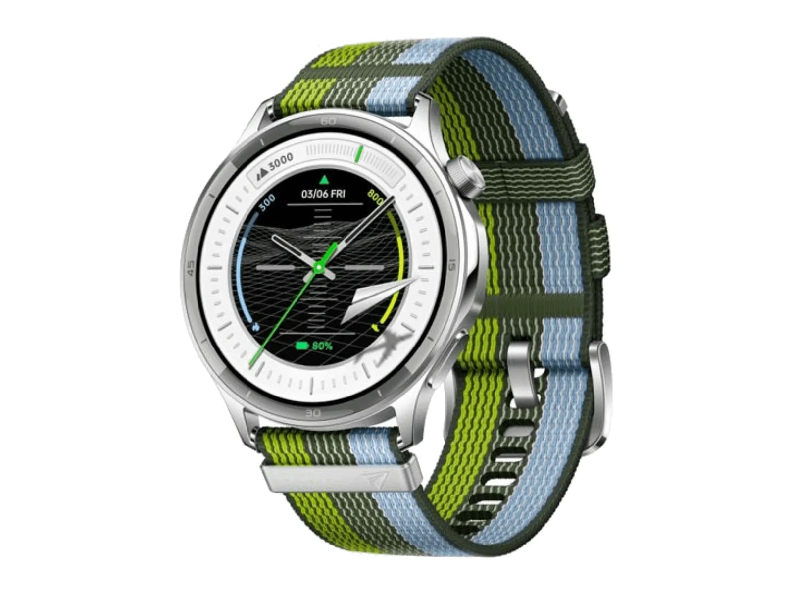 OPPO - Watch S 45 mm Smart Watches - Silver Gleam