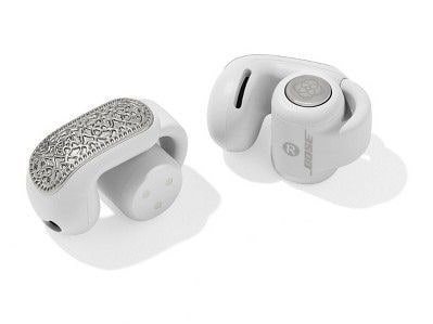 Bose - Ultra Open x Kendra Scott Bluetooth True Wireless Earbuds - Rhodium Filigree