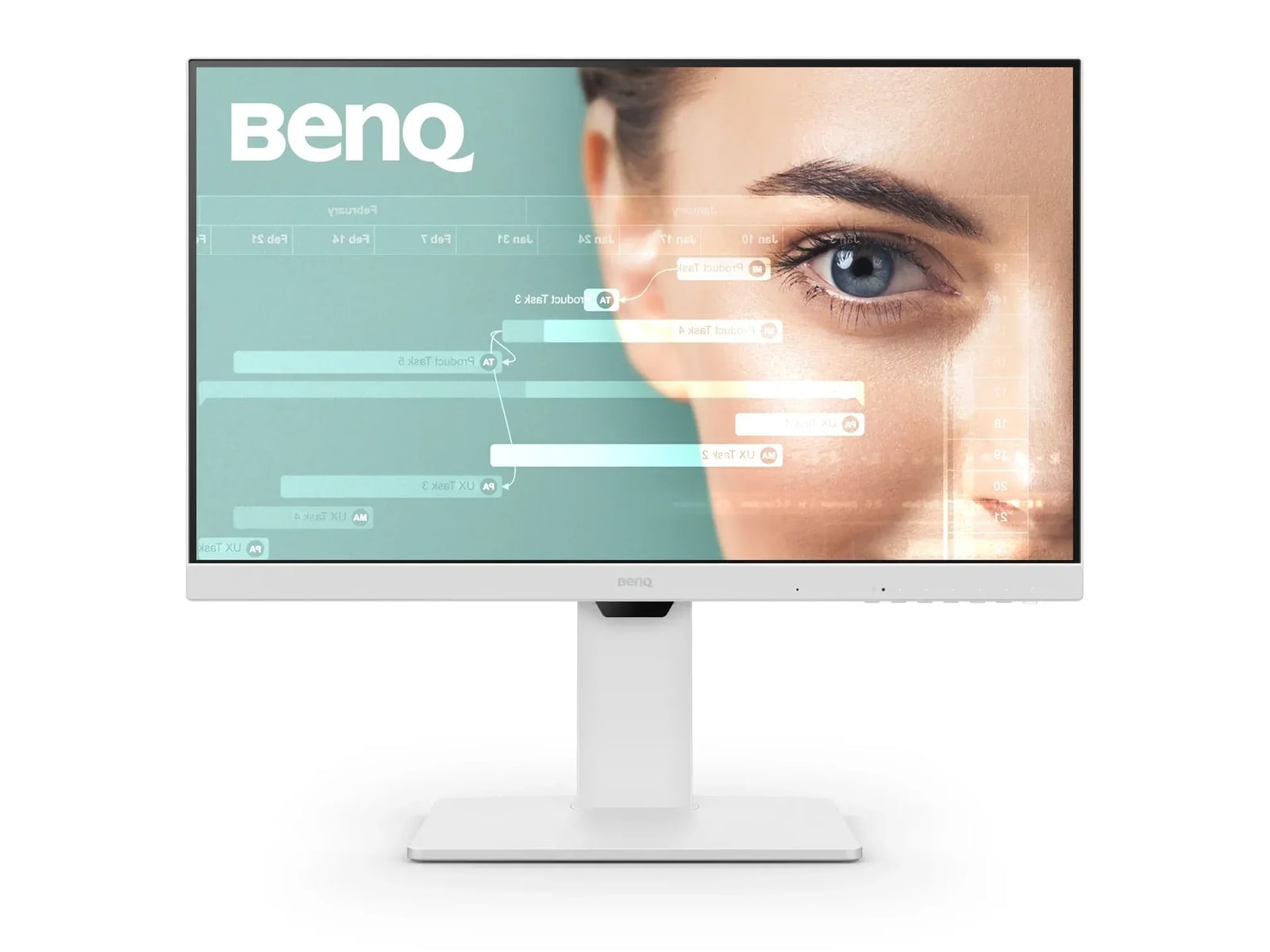 BenQ - 27" GW2786TC FHD 100Hz Gaming Monitors - White