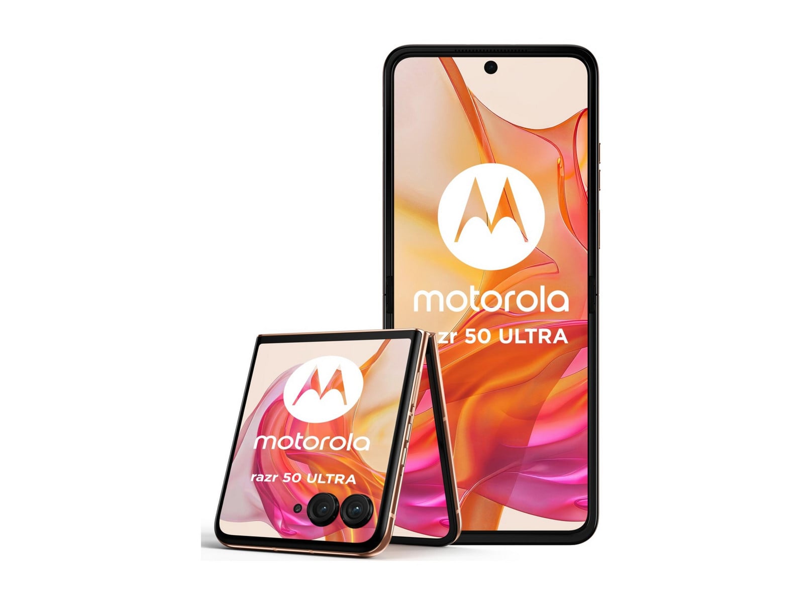 Motorola - Razr 50 Ultra 512GB - Peach Fuzz