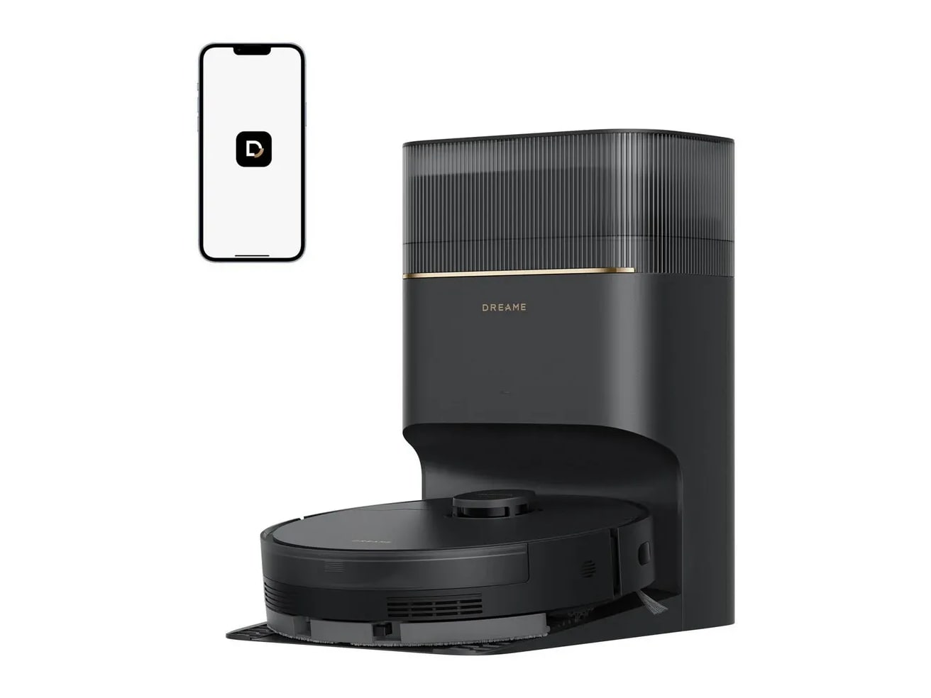 Dreame - D20 Pro Plus Black Vacuum Cleaners