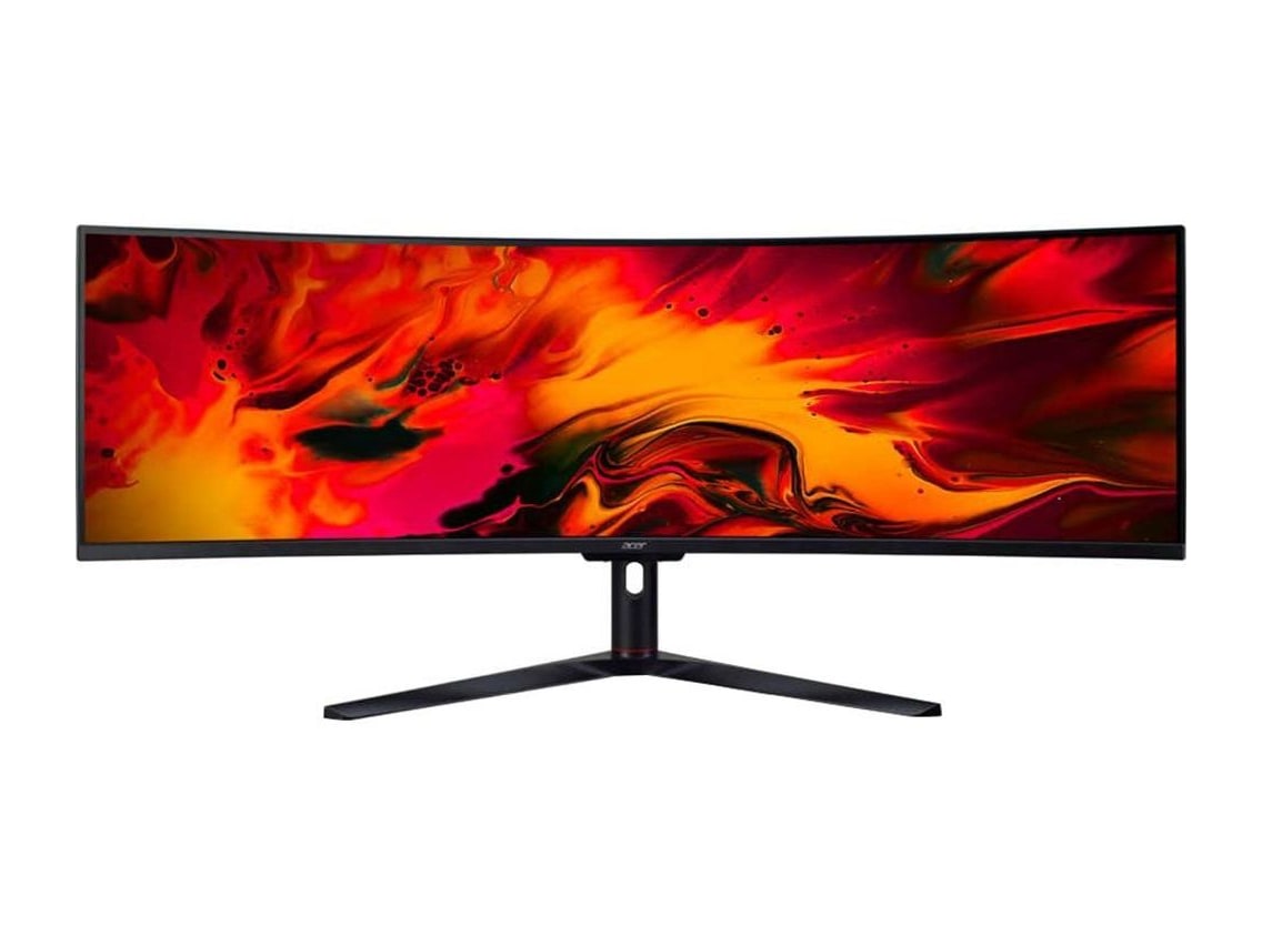 Acer - 49" Nitro EI491CR S 5120x1440 120Hz Ultrawide Monitors - Black