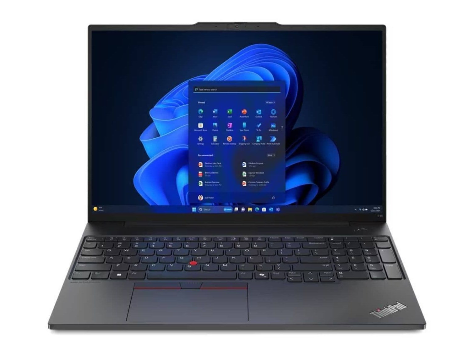 Lenovo - ThinkPad E16 Gen 2 (AMD) 16" - AMD Ryzen 7 7735U chip - 16GB Memory - 512GB SSD - Black