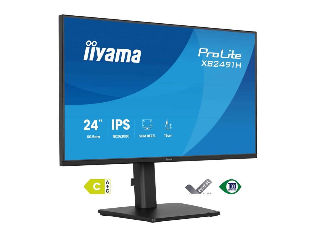 iiyama - 23.8" ProLite XB2491H-B1 Full HD 120Hz Professional Monitors - Black