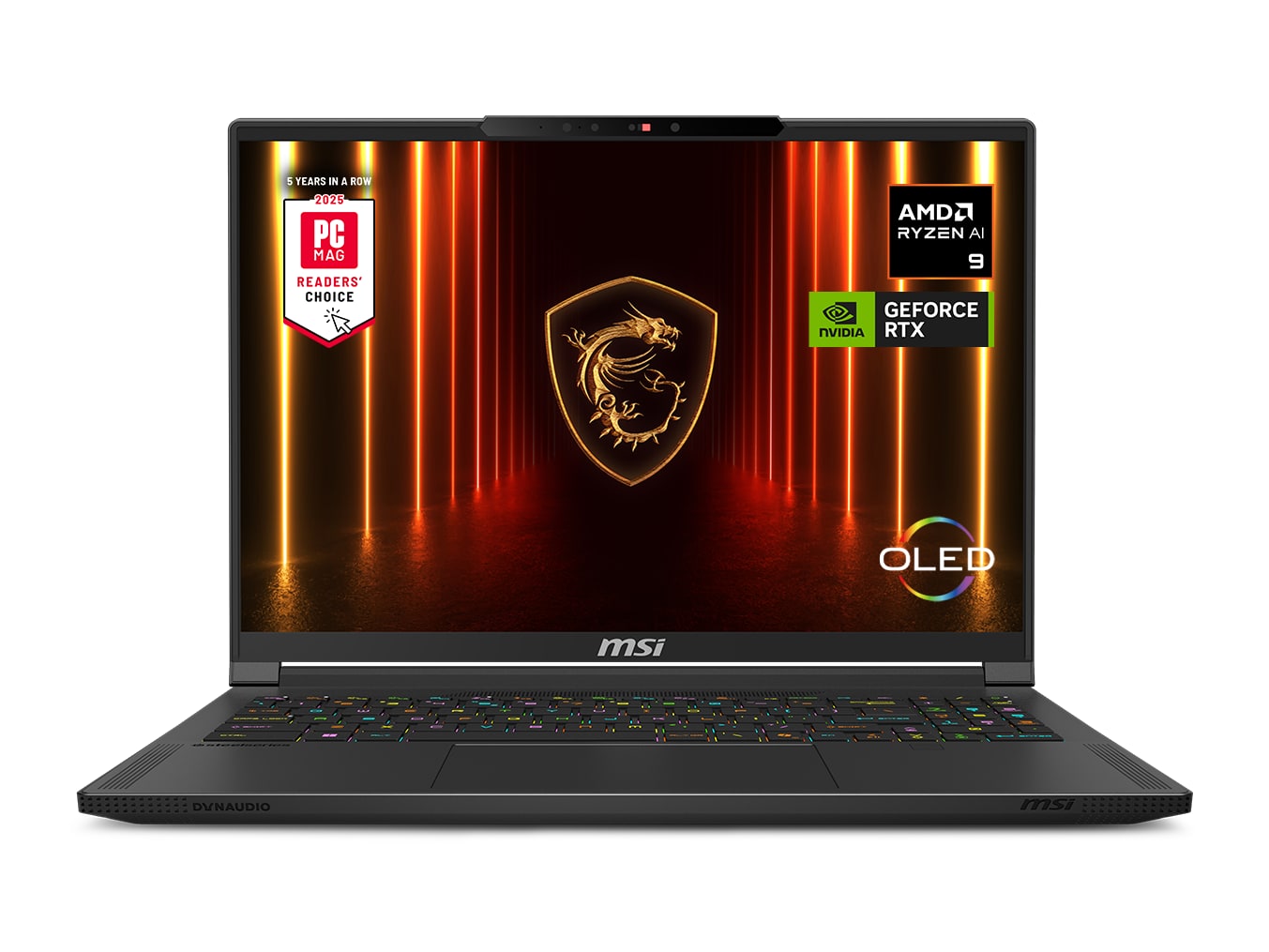 MSI - Stealth A16 AI+ 16 inch - AMD Ryzen AI 9 HX 370 chip - 64GB Memory - 2TB SSD - Black
