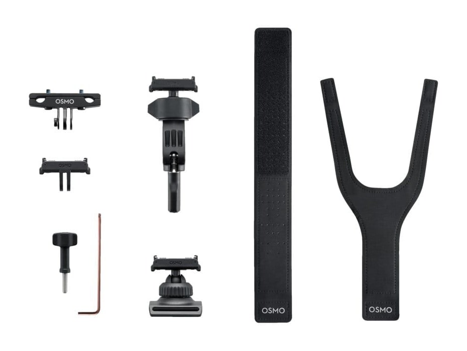 DJI - Osmo Dual-Direction Quick-Release Bike Accessory Kit Camera Accessories - Black (CN)