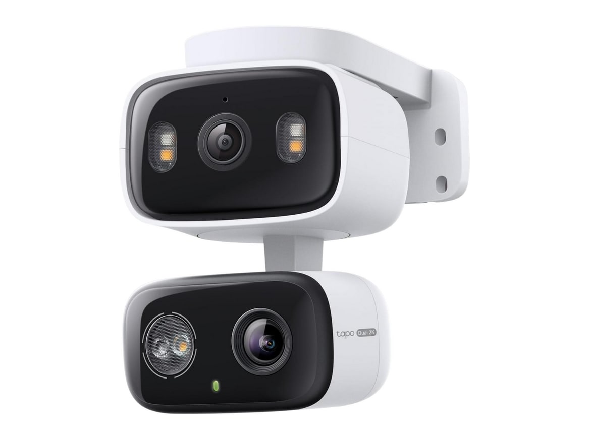 TP-Link - Tapo C246D Dual Lens Pan/Tilt Security Cameras