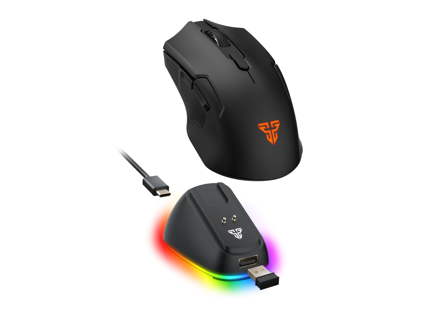 Fantech - CRUISER II WG11V2RD Wireless Mice - Black