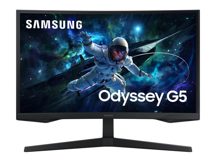 Samsung - 27" Odyssey G5 G55C QHD 165Hz Gaming Monitors (EU)